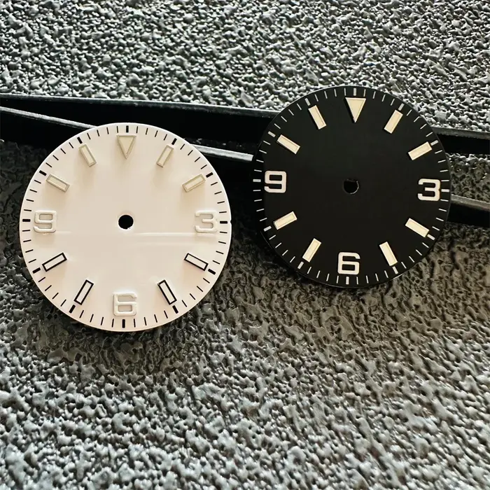 Ensemble de cadrans de montre Shoous verts