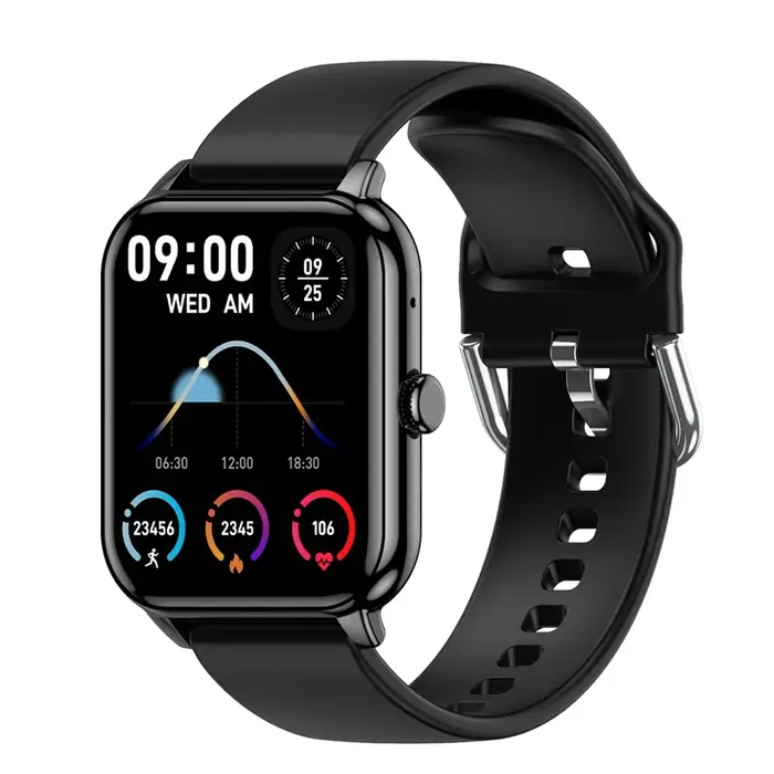 Montre connectée intelligente pour hommes et femmes avec appels Bluetooth