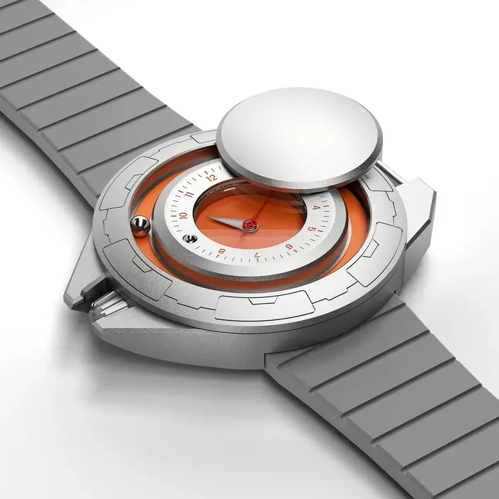 Montres pour hommes DANIEL GORMAN, montre à quartz en acier inoxydable, pointeur créatif à défilement, force magnétique, montre-bracelet + boîte 