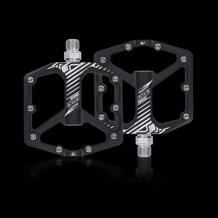 ENLEE-Pédale de vélo VTT en alliage d'aluminium, large et plate, XC DH, pédales de vélo ultra légère
