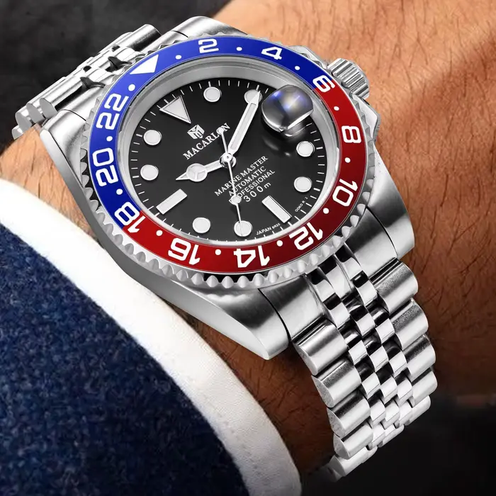 Montre automatique mécanique de luxe pour homme MACARLON DESIGN 2026