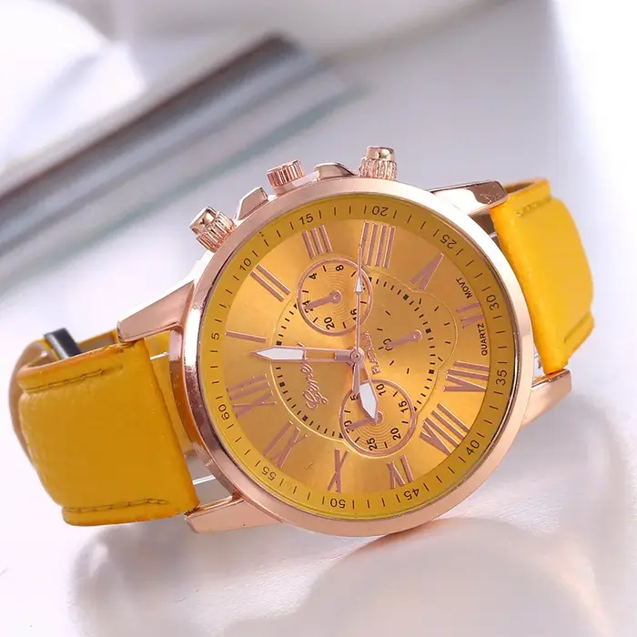 Montres pour femmes marque Sport Style mode dames Montre en cuir