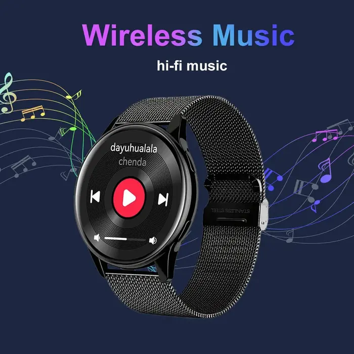 Montre intelligente, appel/cadran sans fil