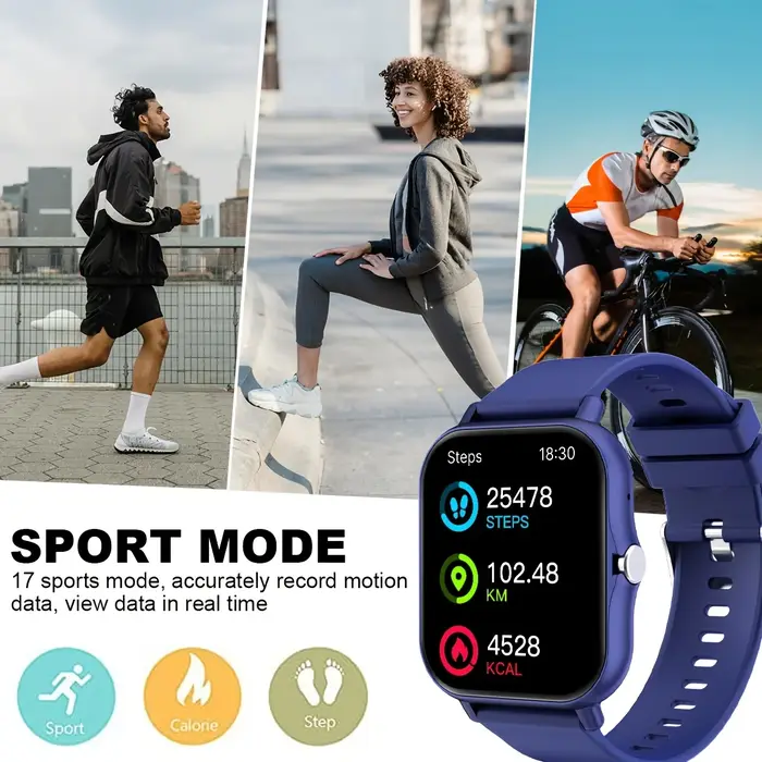 Montre connectée de 1, 83 pouces