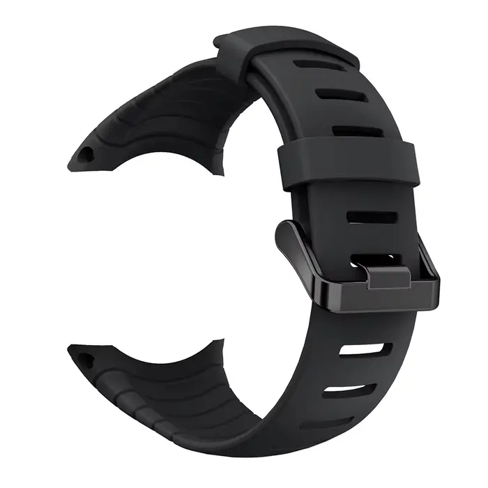 Pour bracelet de montre Suunto Core bracelet en Silicone de haute qualité avec bracelet à boucle noi