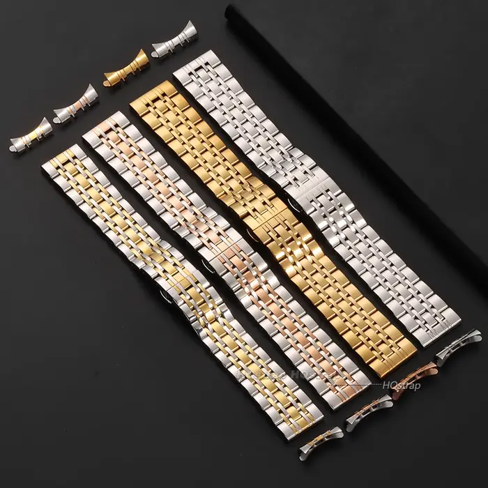 Bracelet en acier inoxydable solide 18mm 20mm 22mm