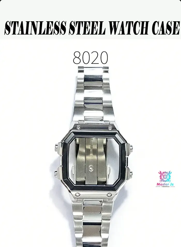 Boîtier en acier pour Casio AE1200