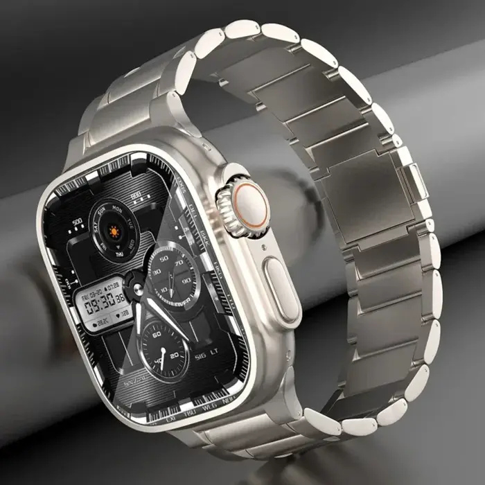 Bracelet en titane pour homme pour Apple Watch Ultra 2