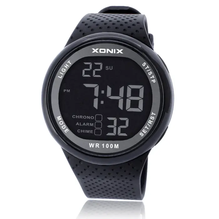XONIX classiques montre de sport Relogio Masculino numérique plongée natation étanche 100m Reloj Hombre montre-bracelet submersible GJ