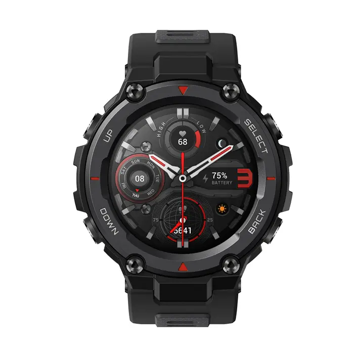 Nouvelle montre intelligente Amazfit T-Rex pro pour hommes-GPS extérieur étanche 10ATM autonomie de