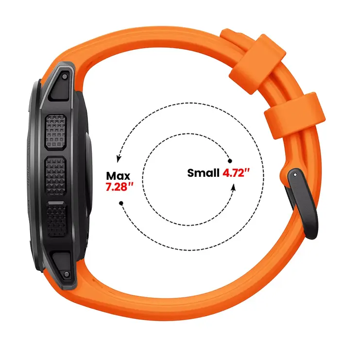 Garmin-Correa de silicone suave