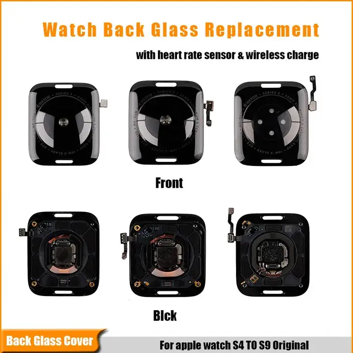 Couvercle arrière en verre d'origine pour Apple Watch