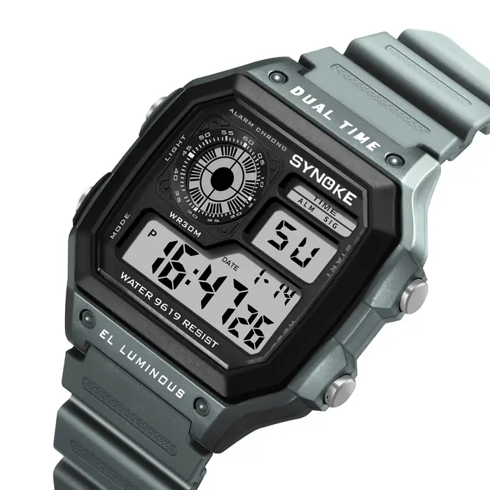 Montre-bracelet de sport militaire étanche pour homme