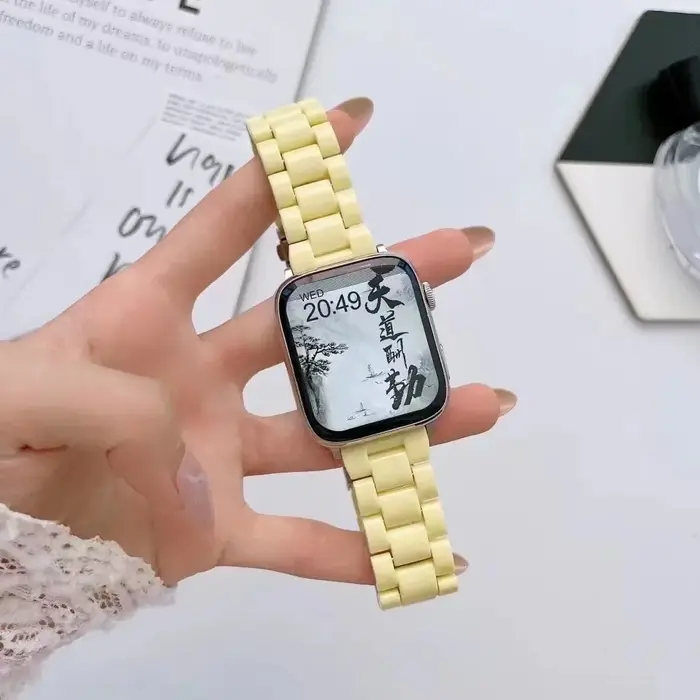 Bracelet réglable Candy Strap pour Apple Watch 46mm 44mm 40mm 41mm 45mm 42mm