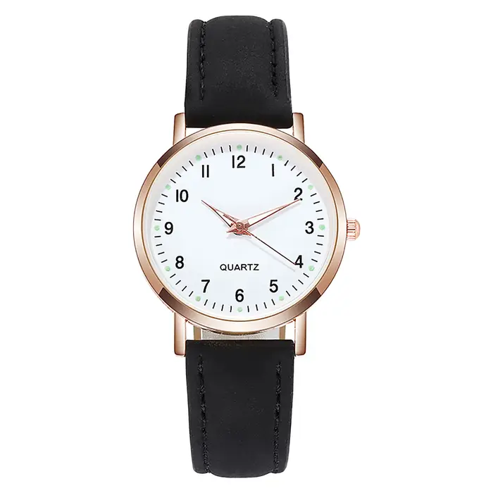 Montres à quartz brillantes pour femmes