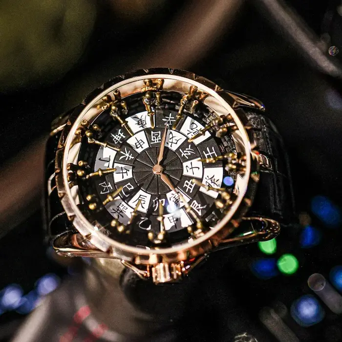 Montres à Quartz pour hommes douze chevaliers de la Table ronde montre