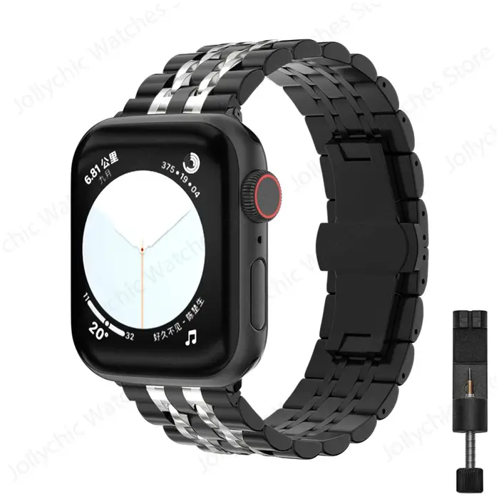 Pour Apple Bracelet de montre série 7 6 Se 5 4 3 42 Mm 44mm
