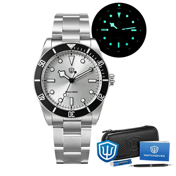 Watchdives WD7922 montre à Quartz VH31 mouvement 200m étanche hommes montres saphir cristal lumineux