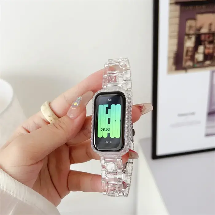 Bracelet de montre couleur bonbon pour Huawei Band 10 9 8 7 Caes Honor 6 7