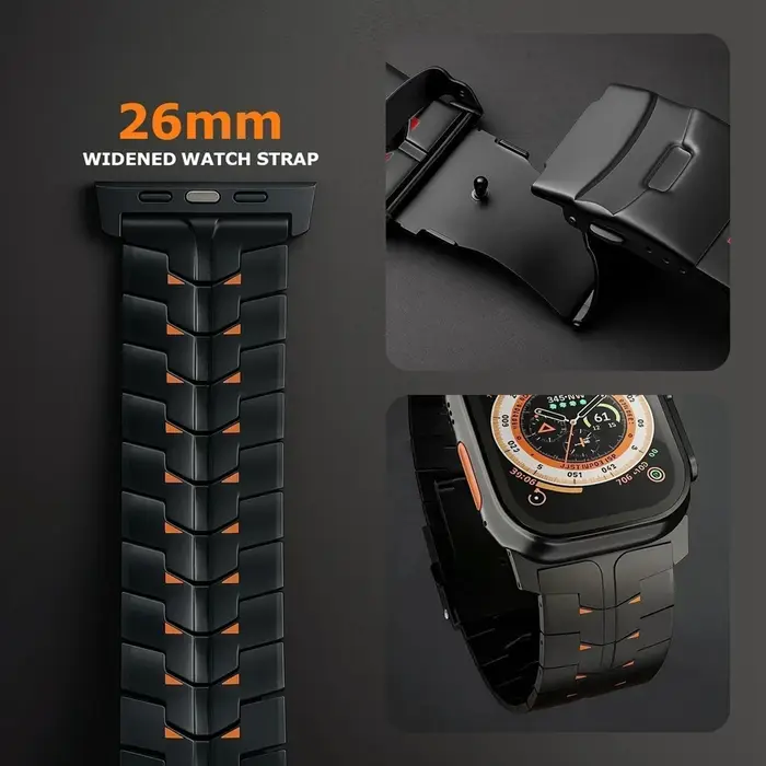 Bracelets de montre en titane pour Apple Watch Ultra 3/2/1 (49 mm)