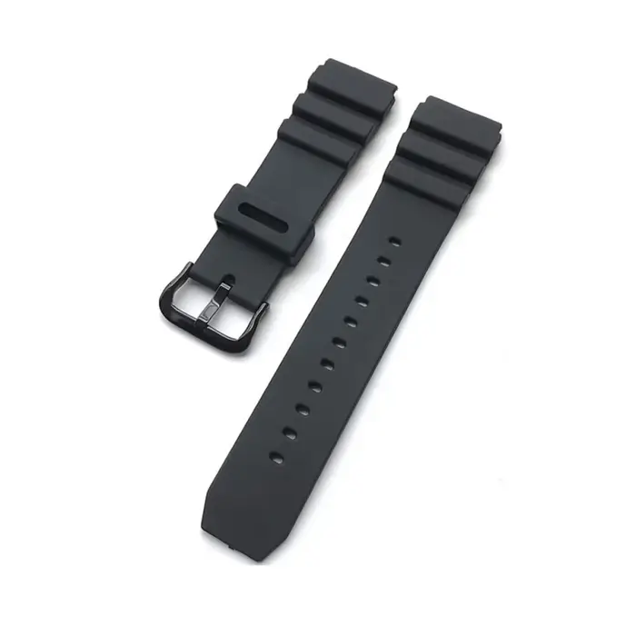 Bracelet de montre en caoutchouc de silicone