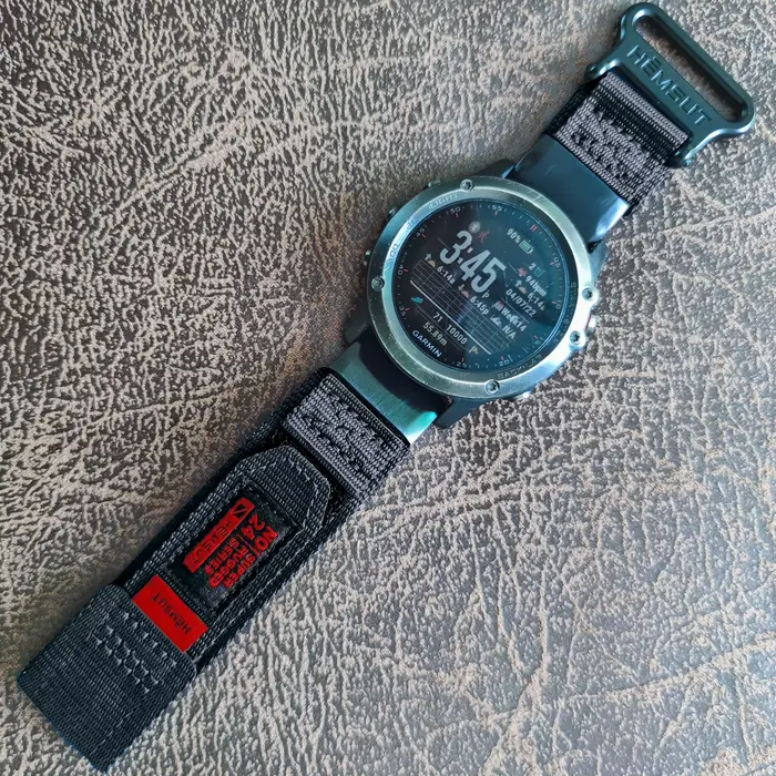 Bracelets de montre Quickfit noirs pour Garmin
