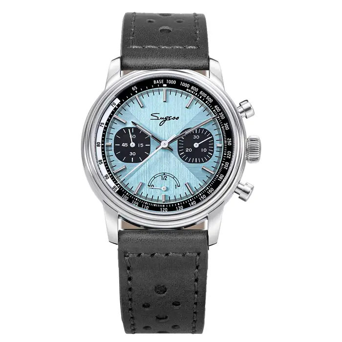 Sugess-Montre-bracelet pilote pour homme