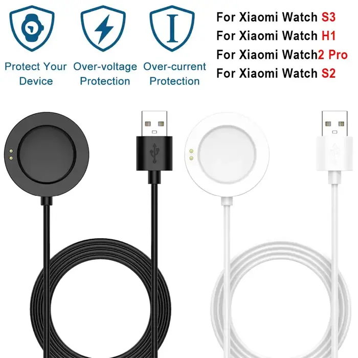 Chargeur USB pour Xiaomi Watch S3 S4 H1/Watch 2 Pro/Watch S2