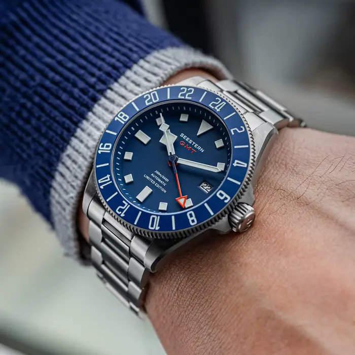 SEESTERN – montre de plongée en titane pour hommes