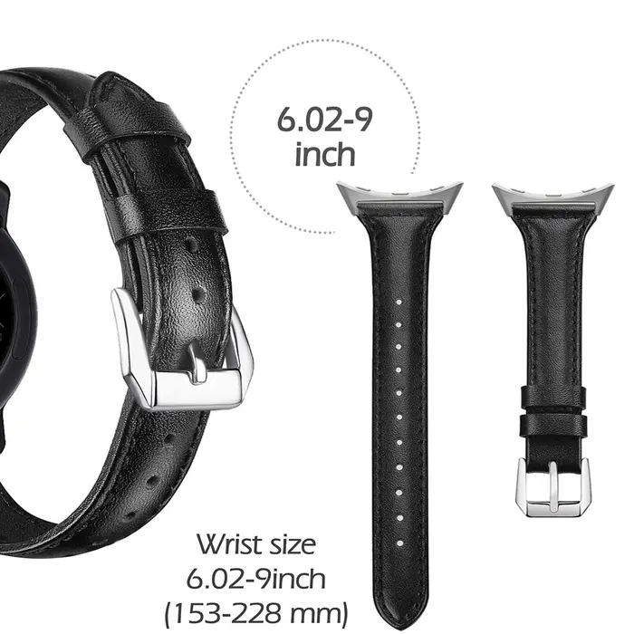Bracelets en cuir pour Google Pixel montre femmes hommes bracelet