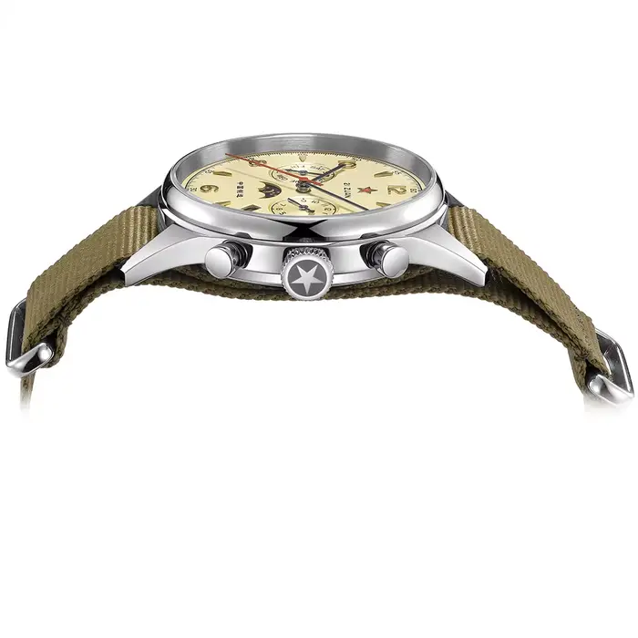 SEAKOSS 1963 Seagull ST1654 mouvement automatique montre-bracelet mécanique 24H affichage Air Force Aviation pilote calendrier montres pour hommes