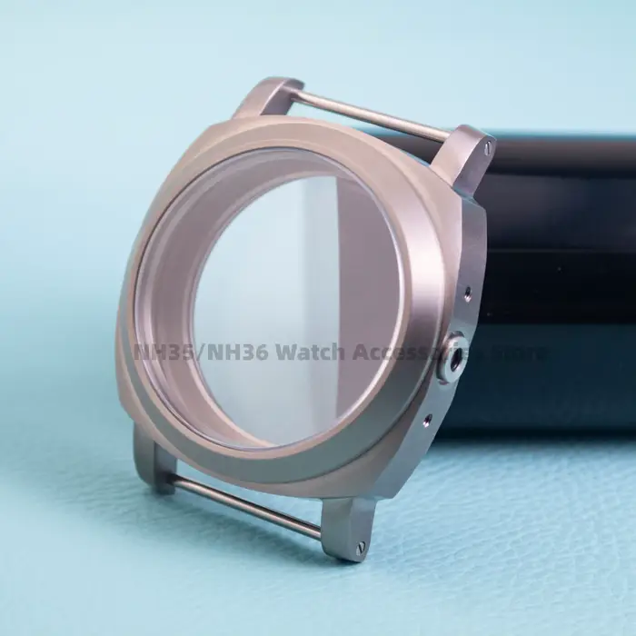 PAM 5218 boîtier de montre en titane Vintage rétro P3