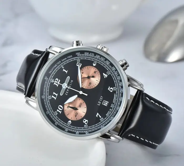 Nouvelle montre pour hommes Zeppelin Hindenburg, série quartz, rétro, décontractée, multifonctionnel