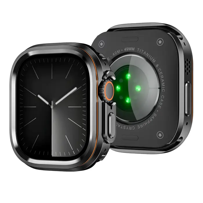 Étui de protection style Halo pour Apple Watch Ultra 2 3 49 mm