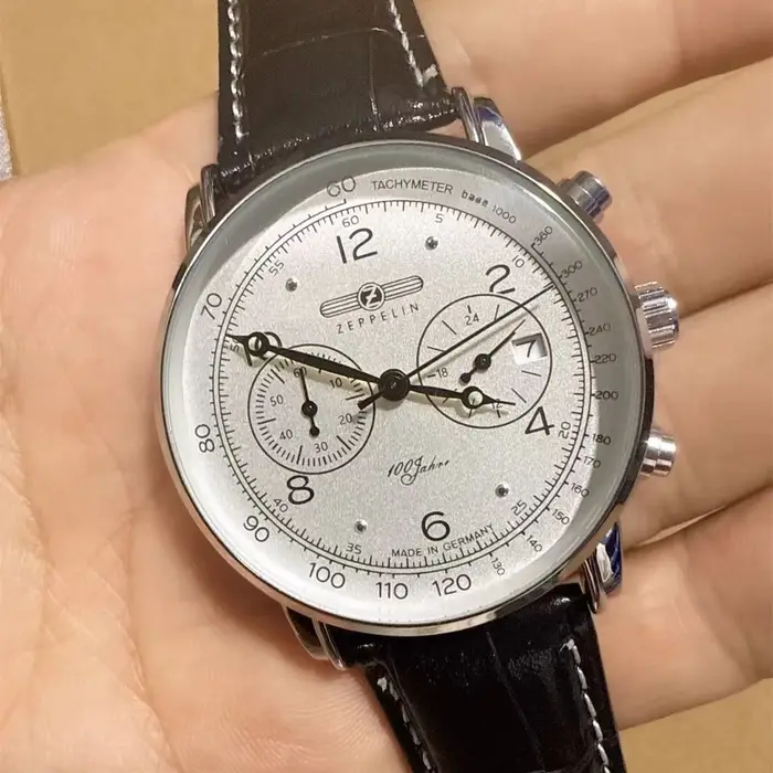 Nouvelle montre pour homme Zeppelin, montre à quartz classique rétro de luxe, montre à quartz Zeppelin Airship avec date automatique, Relogio