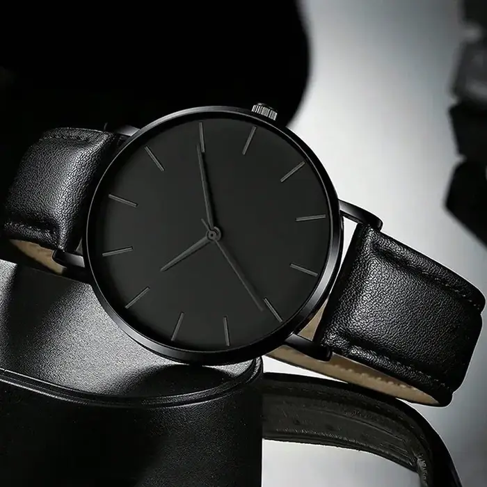 5 pièces ensemble mode hommes montres de sport homme d'affaires Quartz montre-Bracelet de luxe en cuir Bracelet