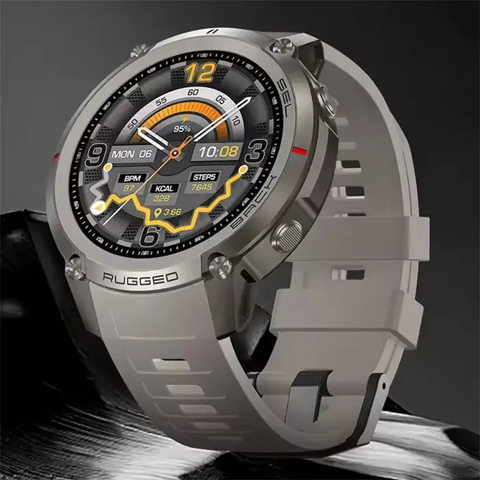 Montre connectée AMOLED avec GPS 6 satellites mondial