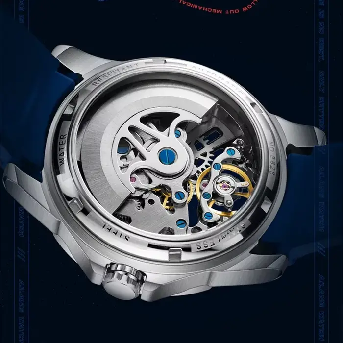 Montre en verre incurvé durable 8206 AILANG