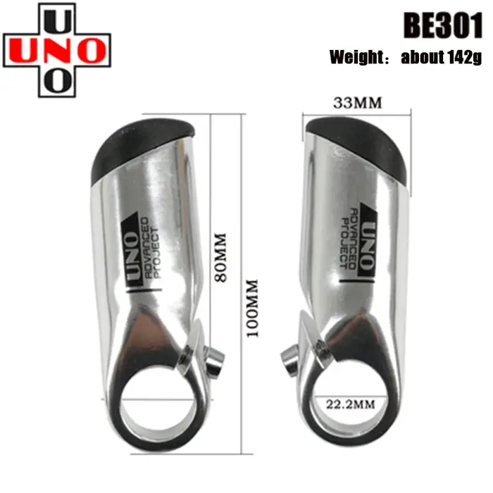 Guidon de vélo de montagne en alliage d'aluminium UNO