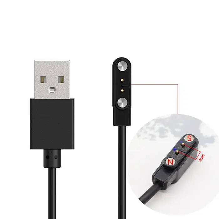 Câble de charge magnétique USB Type-C JCD pour montre connectée adulte et enfant