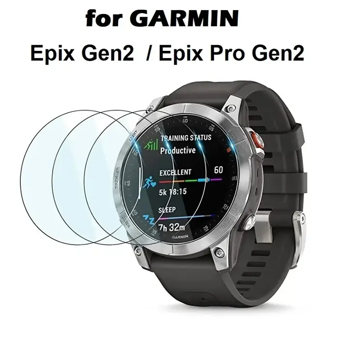 Protecteur d'écran pour montre intelligente Garmin Epix Pro Gen2, 3 pièces, 51mm 47mm, Film de prote