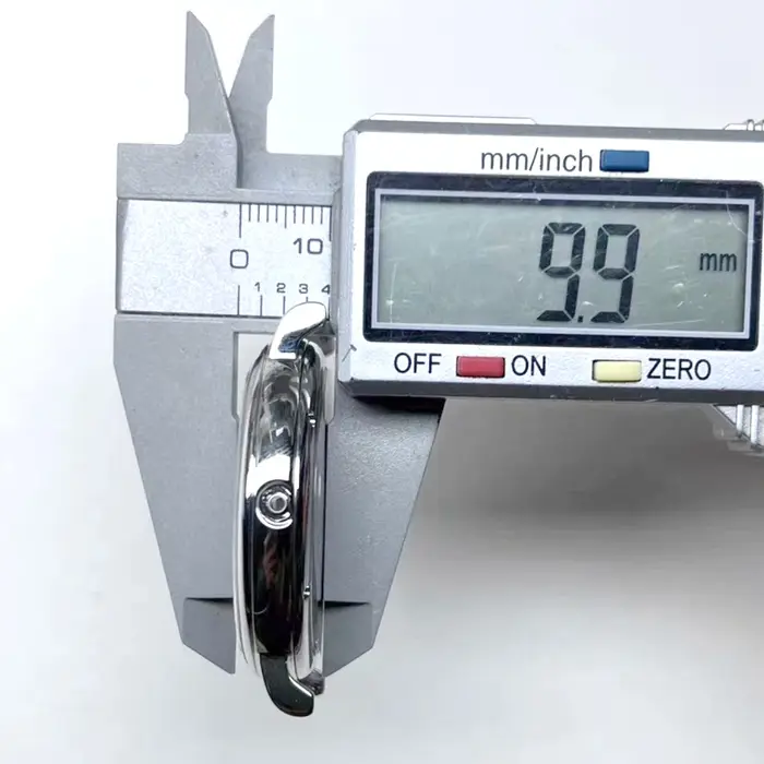 Boîtier de montre en acier inoxydable fin