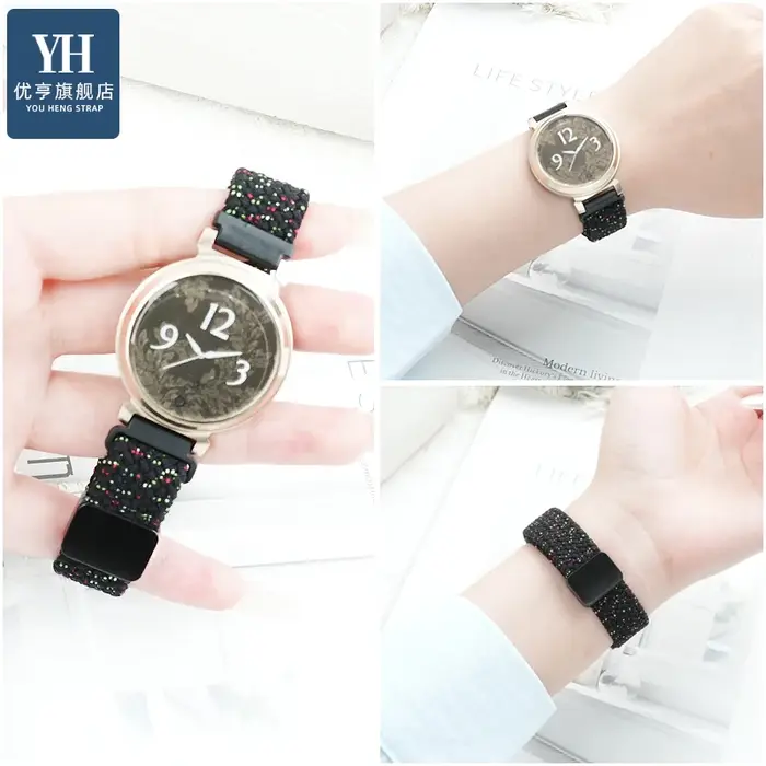 Bracelet de montre en nylon tissé de haute qualité
