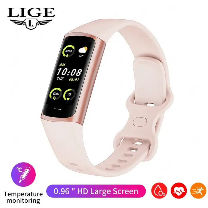 Nouveau bracelet de sport, moniteur de santé, moniteur d'activité physique, bracelet intelligent con