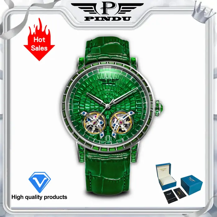 Montre mécanique de luxe pour homme PINDU Design 2026