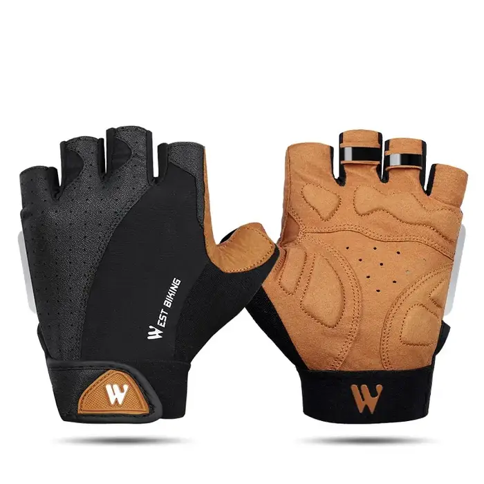 WEST VÉLO Sport Cyclisme Gants Demi Doigt Hommes Femmes VTT