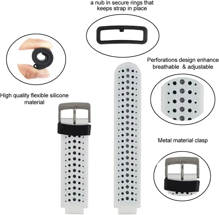 Bracelet pour Garmin approche S20 S5 S6 bracelets de montre