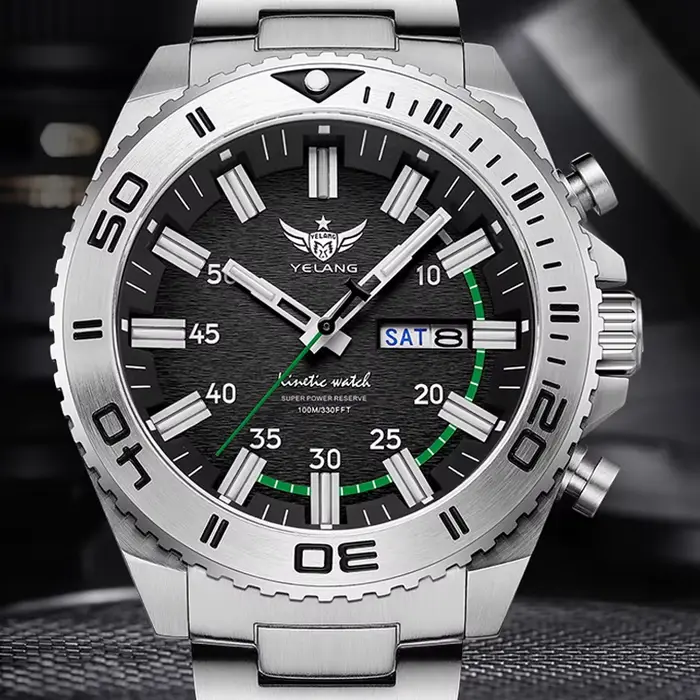 Montre de plongée pour homme Yelang V1035 44 mm