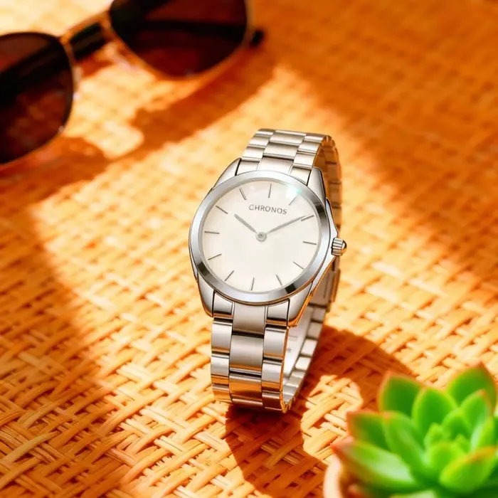 2025 flambant neuf CHRONOS femmes montres de luxe mode élégant étanche montre-bracelet à Quartz pour fille dames horloge Relogio Feminino