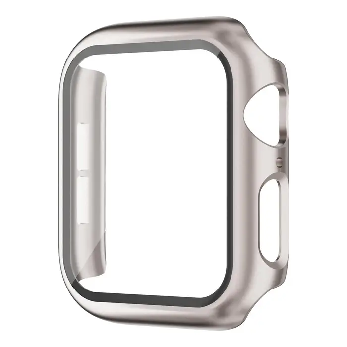 Verre + couvercle pour boîtier de montre Apple 46mm 44mm 40mm 45mm 41mm 42mm 38mm protecteur d'écran